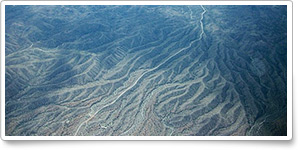 Over Barstow, Calif.