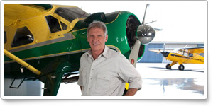 Win lunch and a flight with Harrison Ford
