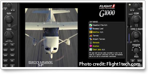 Flight1 G1000 simulator