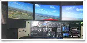 Redbird Flight Simulations' FMX simulator