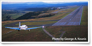 Landing at Durango's LaPlata County Airport