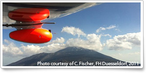 Flight Design CT flies into volcanic ash cloud