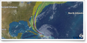 Daily update on Hurricane Irene available from WSI Corp.