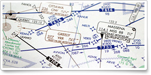 En route charts safety quiz from the Air Safety Institute