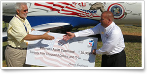 Cessna employees raise funds for Veterans Airlift Command