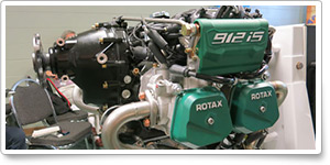 Rotax 912 iS fuel-injected engine