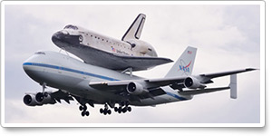 Space Shuttle 'Discovery' arrives in Virginia
