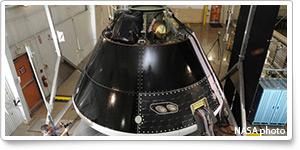 Orion manned spacecraft