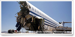 Boeing 727 crashed on purpose for TV