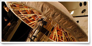 NASA inflatable heat shield