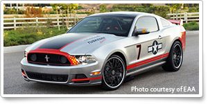Red Tails-themed Ford Mustang auctioned for Young Eagles