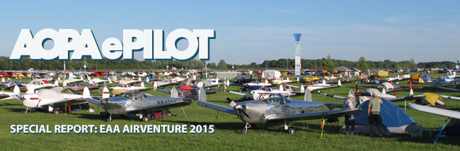 AirVenture 2015 in Oshkosh, Wisconsin