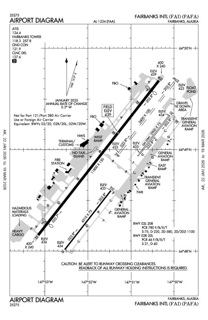 PAFA (Fairbanks International) airport diagram