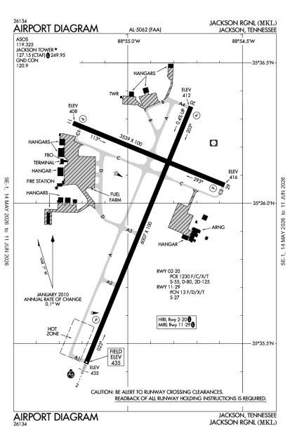 KMKL (Mc Kellar-Sipes Regional) airport diagram