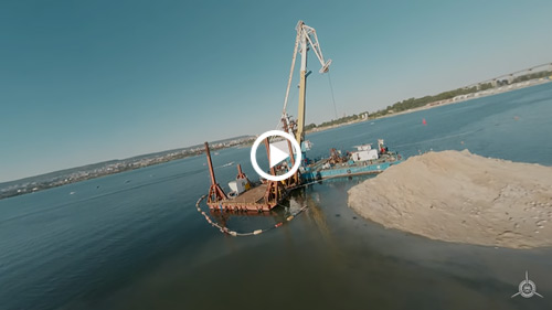 Whoop over water