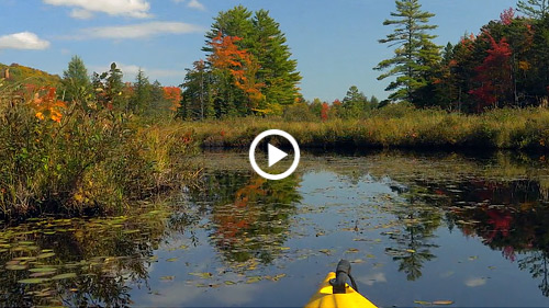 Autumn magic on the water