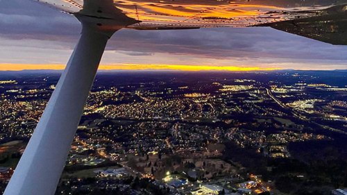 Central Maryland sunset