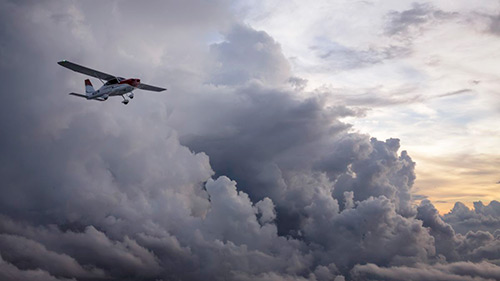 Not-so-cute cumulonimbus clouds