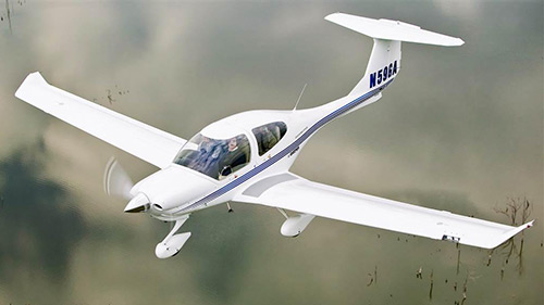 Diamond DA40: Trainer with glider roots