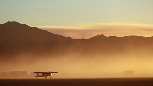 High dust at High Sierra