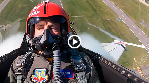 Thunderbird flight to the limit