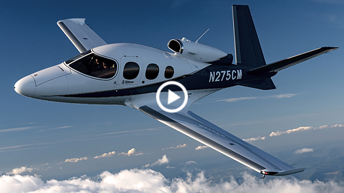 New Cirrus Vision Jet model includes better takeoff, Wi-Fi