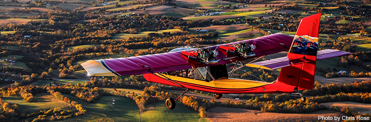 Cross-country fun: Two brothers in an AirCam