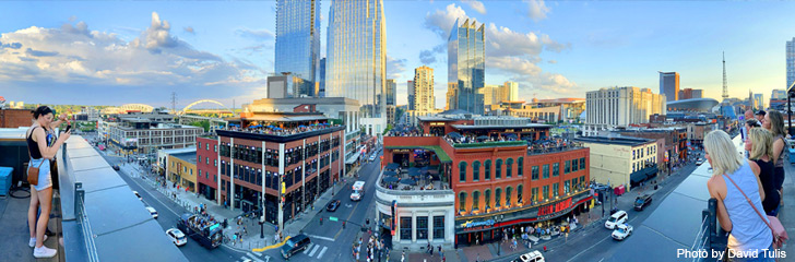 Home of music legends, hot chicken, rooftop views