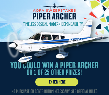 AOPA Piper Archer Sweepstakes