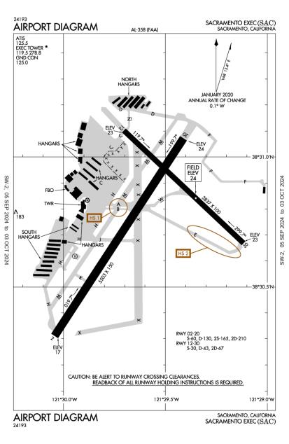 Sacramento Executive Airport-KSAC-AOPA Airports