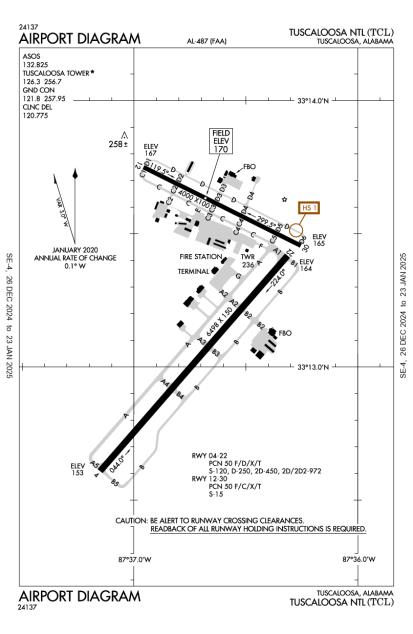 Tuscaloosa Regional Airport-KTCL-AOPA Airports