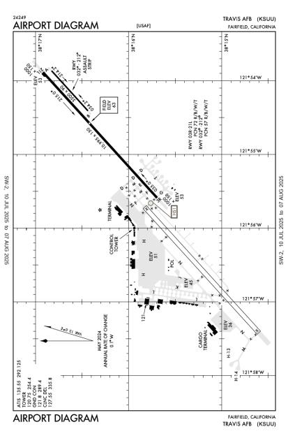 travis air force base airport ksuu aopa airports star chart for september