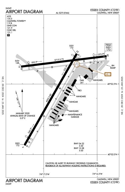 Essex County Airport-KCDW-AOPA Airports